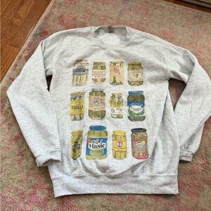 Pickle crewneck sweatshirt